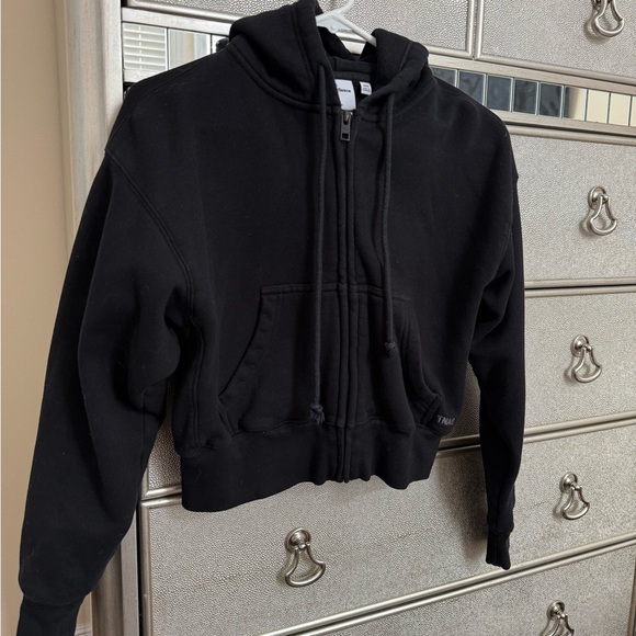 TNA Cozy Sweatfleece Boyfriend Boxy Zip Hoodie - Picture 5 of 7